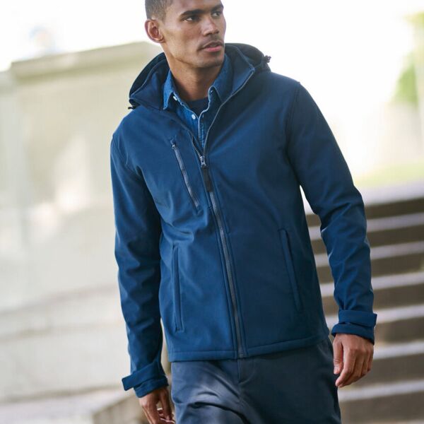 Venturer 3-layer hooded softshell Jas Mannen Thumbnail