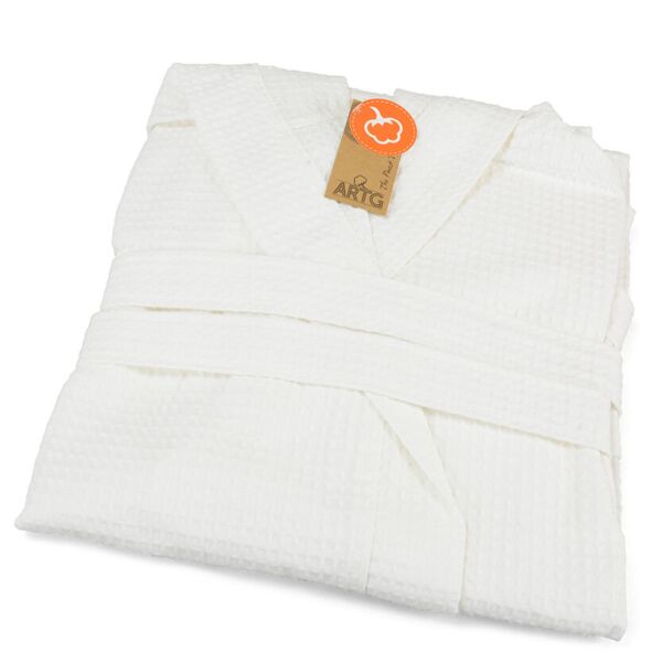 ARTG® waffle bathrobe with hood Thumbnail