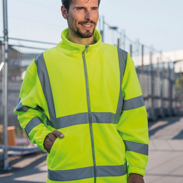 Hi-Vis Safety Fleece-Jacket Bergen Thumbnail