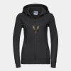 Authentic zipped hoodie Russel Vrouwen Thumbnail